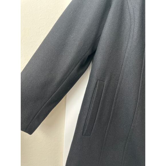 London Fog Wool Blend Pea Coat Jacket Single Breasted Women’s Large Lot# 133507 - Picture 4 of 8